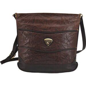 091187AR (C2) Gucci Crossbody Bag Brown Leather